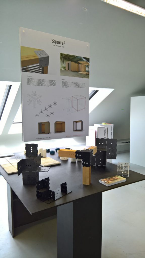 Square cubed by Alexandre Bailly, as seen at Rundgang 2019, Kunsthochschule Berlin Weissensee
