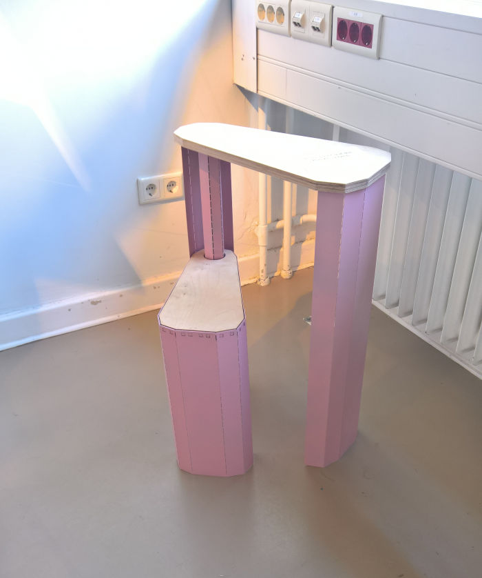 Kodomo by Esmée Willemsen, part of the class Thinkers Paradise, as seen at Rundgang 2019, Universität der Künste Berlin