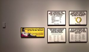 Works by Guerrilla Girls, as seen at 1989 - Culture and Politics, The National Museum Stockholm