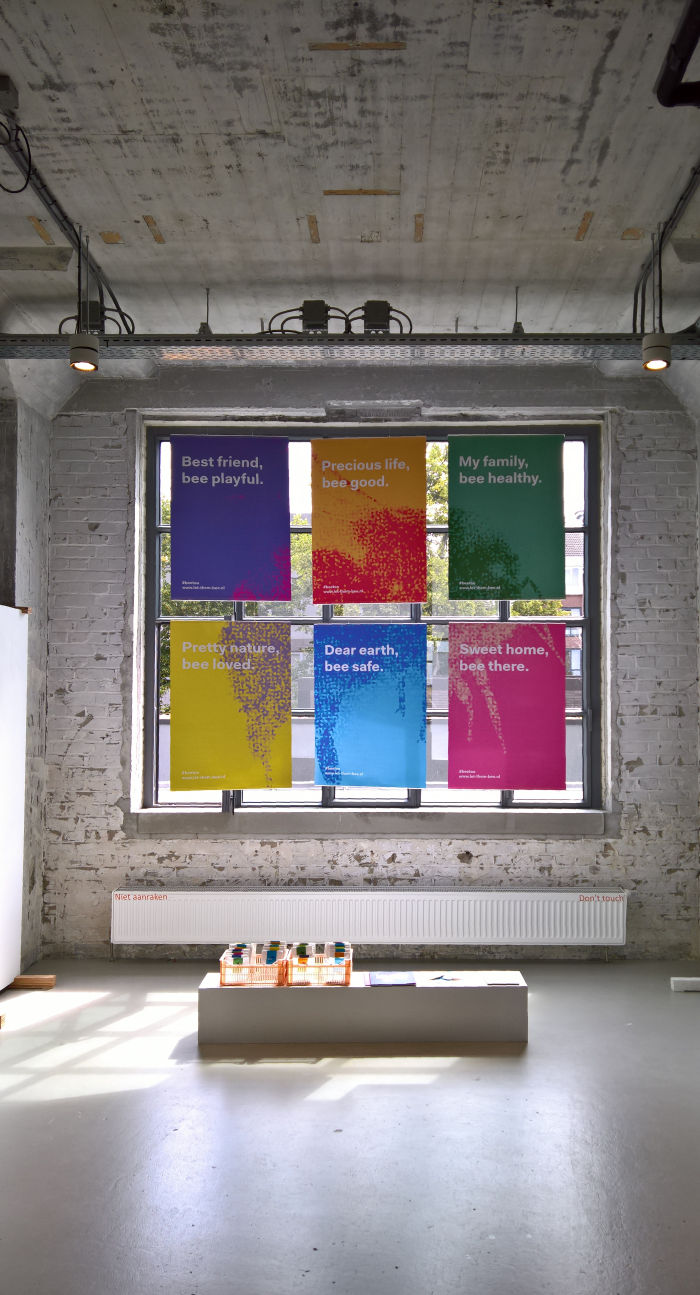 Let them #beetoo by Camille Dolmans, as seen at Graduation 2019, Academies Beeldende Kunsten Maastricht