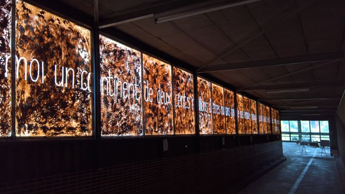 Paroles d'actants by Julien Vallet, as seen at All in One, La Cambre Brussels
