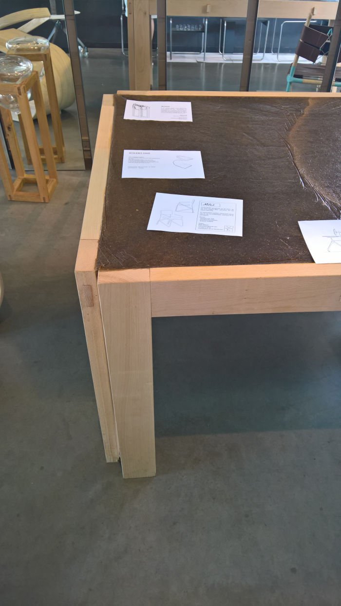 ComposTable by Dries Voet, as seen at Interieur Design & Architectuur, Thomas More University Mechelen