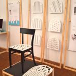 Texture Chair by Christina Klüser, as seen at KISDParcours 2019, Köln International School of Design, Cologne