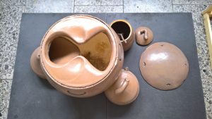 Humanwaste Recycle for Ceramics and Ecology by So Andrew Saito, as seen at KISDParcours 2019, Köln International School of Design, Cologne