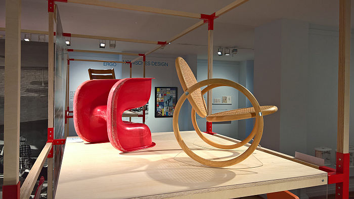 Cado by Peter Hiort-Lorenzen (l) & Vipp by Verner Panton (r), as seen at Nordic Design. The Response to the Bauhaus, Bröhan Museum, Berlin