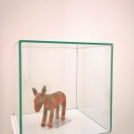 A toy donkey by Else Mögelin , as seen at Unknown Modernism, Brandenburgisches Landesmuseum für moderne Kunst, Cottbus