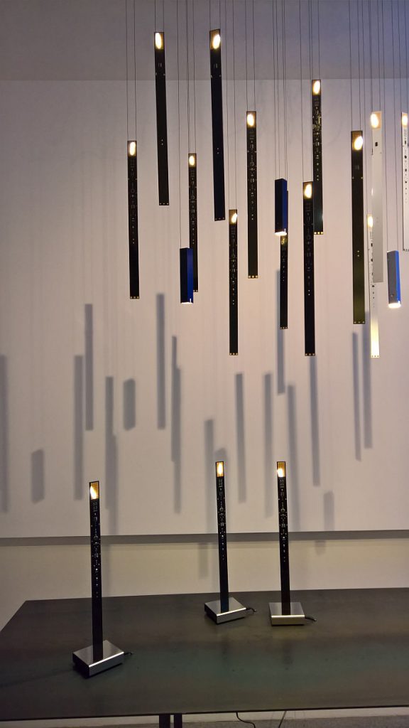 My New Flame and Flying Flames by Moritz Waldemeyer & Ingo Maurer + Team, as seen at Ingo Maurer intim. Design or what?, Die Neue Sammlung – The Design Museum Munich