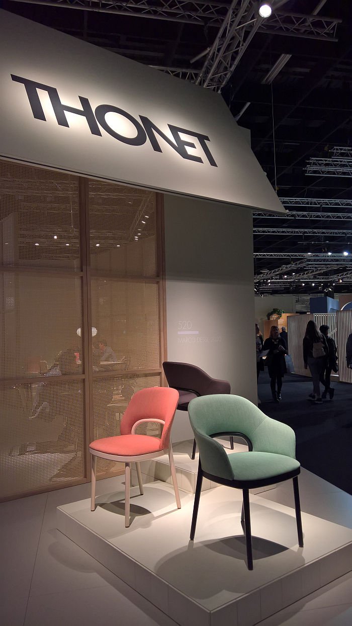 520 by Marco Dessí for Thonet, as seen at IMM Cologne 2020