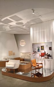 Finn Juhl's house, as seen at Home Stories: 100 Years, 20 Visionary Interiors, Vitra Design Museum