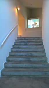 The 1982 short film Blok by Hieronim Neumann, as seen at Home Stories: 100 Years, 20 Visionary Interiors, Vitra Design Museum