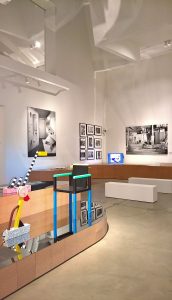 Memphis and Andy Warhol's Silver Factory, as seen at Home Stories: 100 Years, 20 Visionary Interiors, Vitra Design Museum