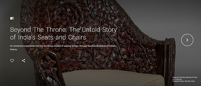Museum of Design Excellence Mumbai – Beyond The Throne: The Untold Story of India’s Seats and Chairs