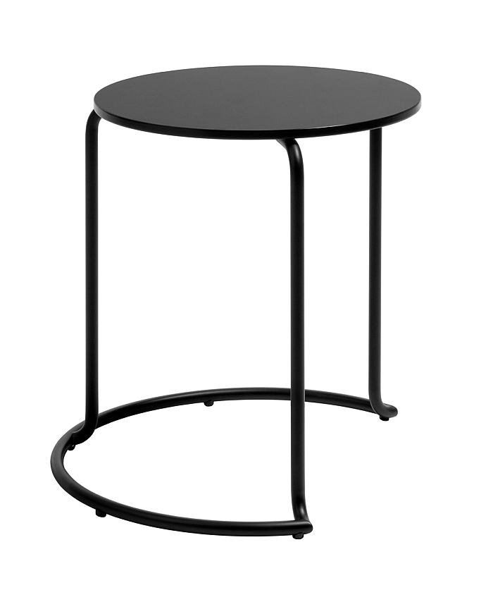 Side table 606 by Aino Aalto through Artek, originally designed as a stool for use in the Paimio Tuberculosis Sanatorium (1928 -1933)