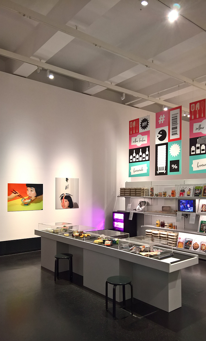Nutritional trends, and photographs by Izumi Miyazakai, as seen at Future Food. What will we eat tomorrow?, Deutsches Hygiene-Museum, Dresden