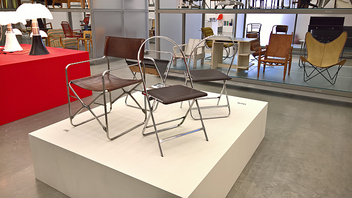 April by Gae Aulenti for Zanotta, as seen at Gae Aulenti: A Creative Universe, Vitra Design Museum Schaudepot