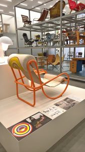 Locus Solus armchair by Gae Aulenti for Poltronova, as seen at Gae Aulenti: A Creative Universe, Vitra Design Museum Schaudepot