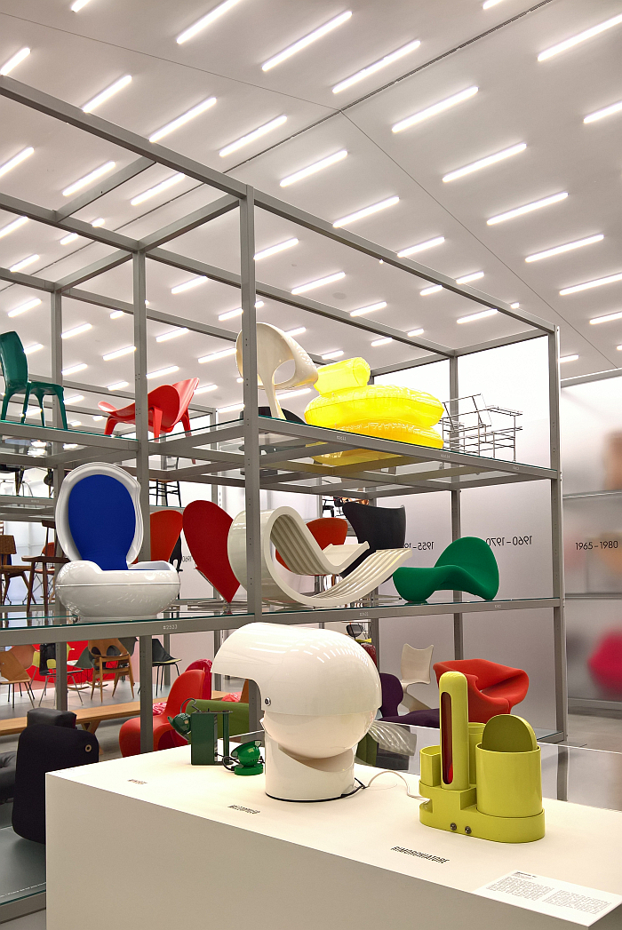 Rimorchiatore (r) and Mezzopileo (l) by Gae Aulenti, as seen at Gae Aulenti: A Creative Universe, Vitra Design Museum Schaudepot