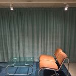 3400 chair and tables by Arne Jacobsen for Fritz Hansen, as seen at Arne Jacobsen - Designing Denmark Trapholt, Kolding