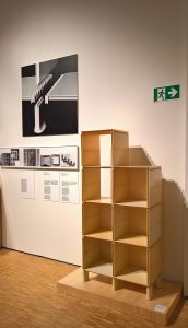 Glifo shelving system by Enzo Mari for Gavina, as seen at Enzo Mari curated by Hans Ulrich Obrist with Francesca Giacomelli, Triennale Milano, Milan
