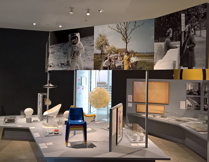 The years 1961 - 1972, as seen at German Design 1949–1989. Two Countries, One History, Vitra Design Museum, Weil am Rhein
