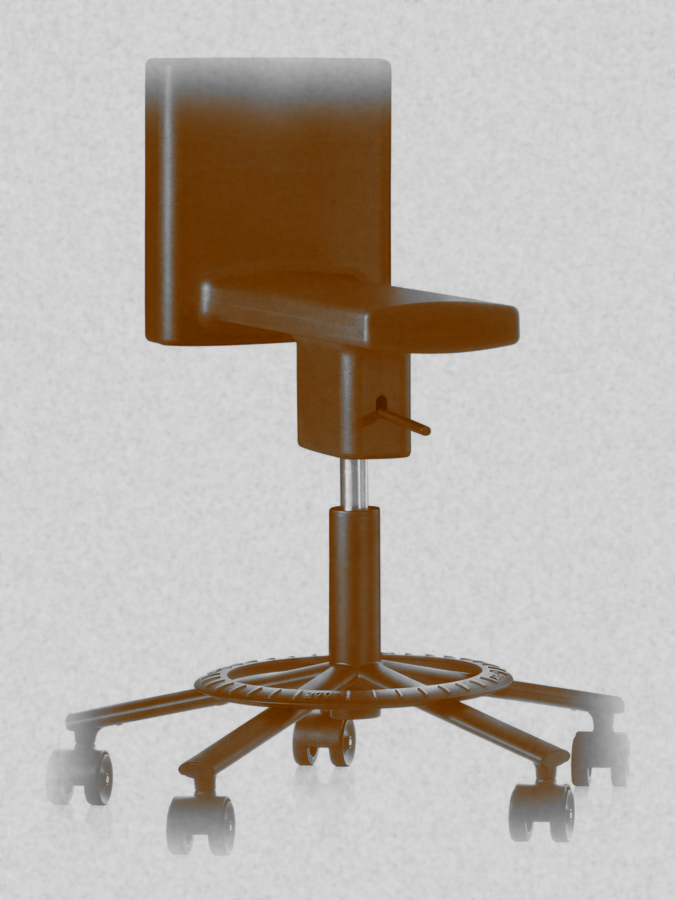 360 Work Chair by Konstantin Grcic for Magis (original photo from the Historia Supellexalis)