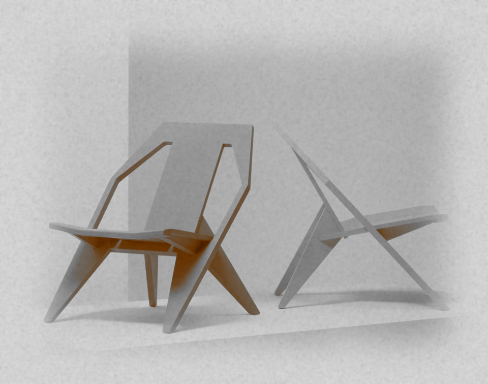 Medici Chair by Konstantin Grcic for Mattiazzi (original photo from the Historia Supellexalis)