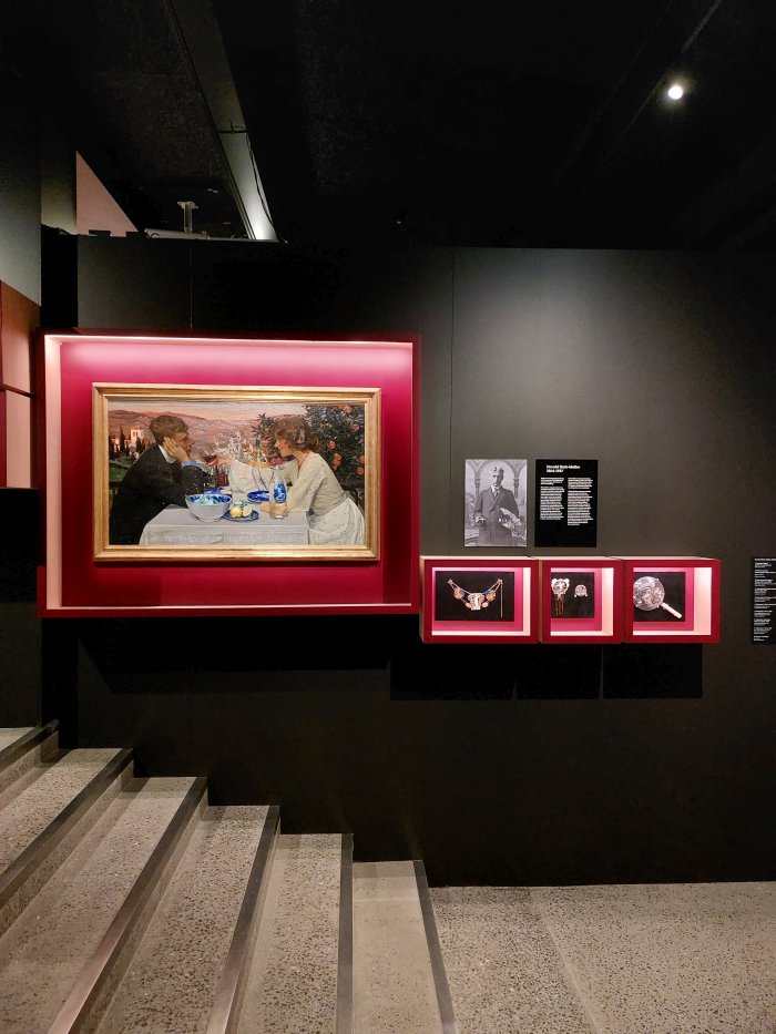 Art and applied art by Harald Slott-Møller, as seen at The Magic of Form - Design and Art, Kunsten Museum of Modern Art, Aalborg