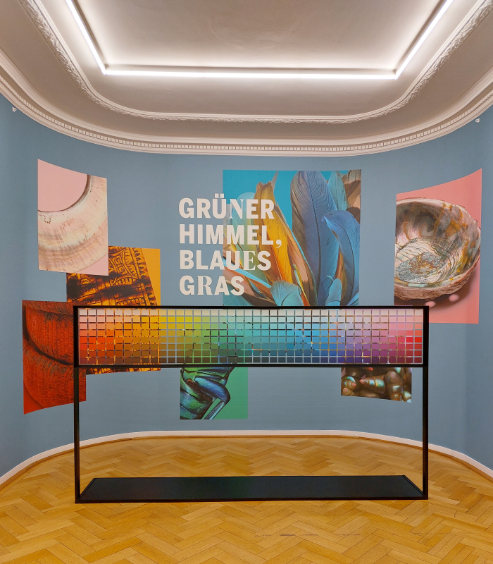Green Sky, Blue Grass. Colour Coding Worlds, Weltkulturen Museum, Frankfurt