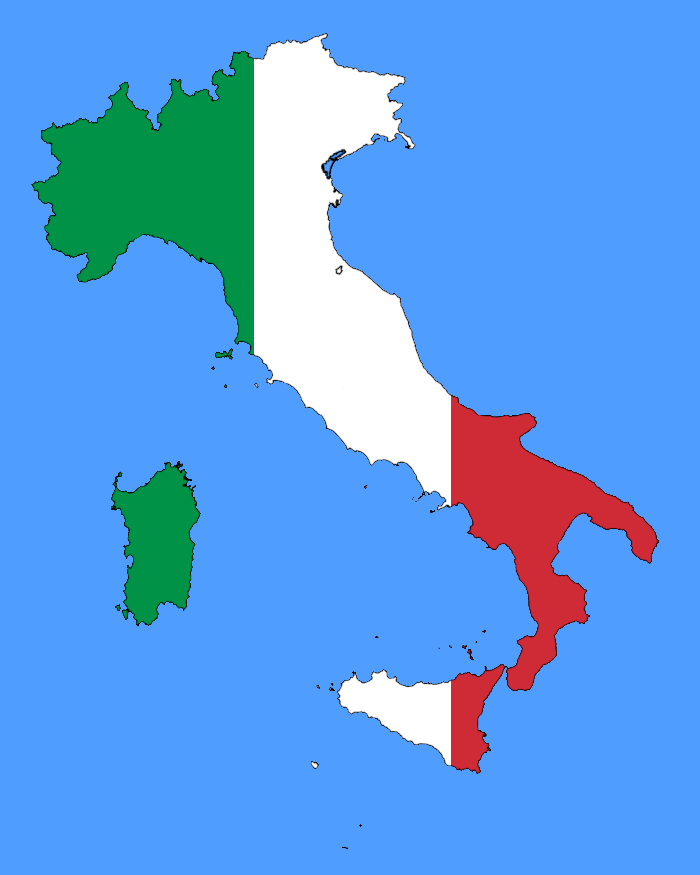 The Historia Supellexalis: "I" for Italy