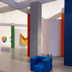 me and my mon (blue) by Jorge Pardo, as seen at Color as Program. Part One, Bundeskunsthalle, Bonn