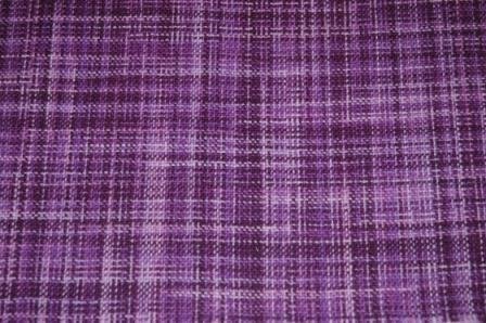 A 1960s suiting fabric in purple by Bernat Klein (Image via Heriot-Watt University's Bernat klein collection on JSTOR)