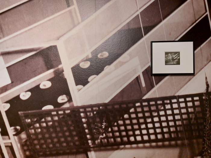 László Moholy-Nagy's 1929 scenography for Hoffmanns Erzählungen as photographed by Lucia Moholy and at two different scales, as seen at Lucia Moholy – The Image of Modernity, Bröhan Museum, Berlin