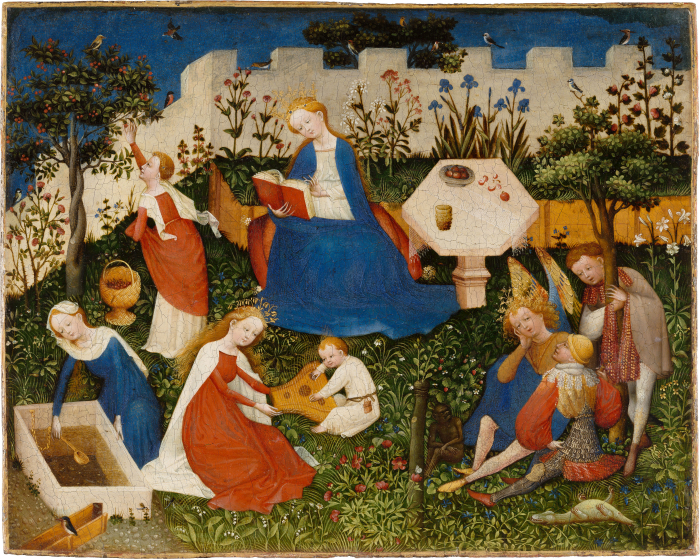 Das Paradiesgärtlein, by an unknown Oberrheinischer Meister, ca. 1410-1420 (© Sammlung Städel Museum Frankfurt, courtesy Vitra Design Museum)