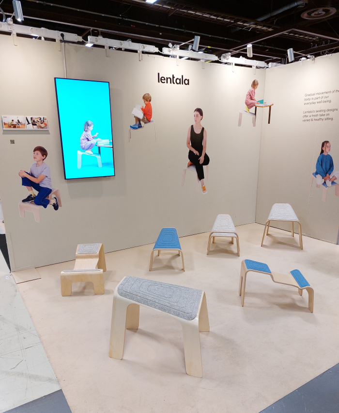 Rom and Lupa from Lentala, as seen at Stockholm Furniture Fair 2023