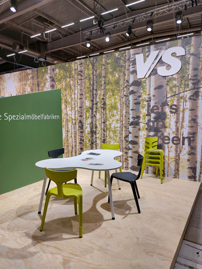 VS Stakki by Martin Ballendat for VS Vereinigte Spezialmöbelfabriken, as seen at Stockholm Furniture Fair 2023