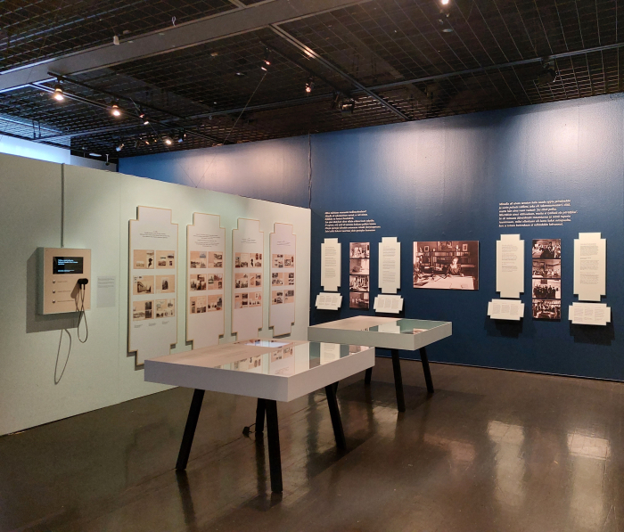 Extracts from Wivi Lönn's travel diaries, as see at Long Live Wivi Lönn!, Museum of Finnish Architecture, Helsinki