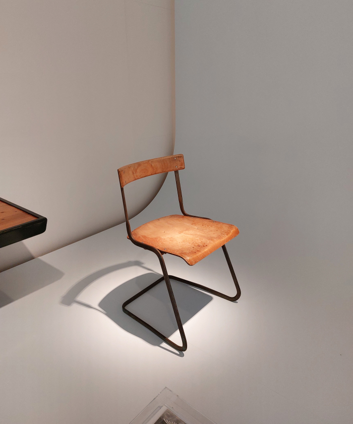 A 1932 cantilever chair by Flora Steiger-Crawford, one of the great lost works of design in Switzerland, as seen at The Bigger Picture: Design – Women – Society, Gewerbemuseum, Winterthur