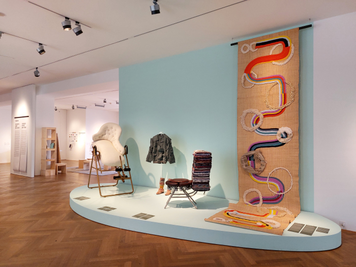 The section Rethinking Traditions, as seen at The Bigger Picture: Design – Women – Society, Gewerbemuseum, Winterthur