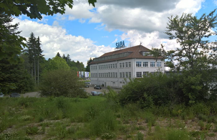 .......and the former factory building as was (here in June 2019)