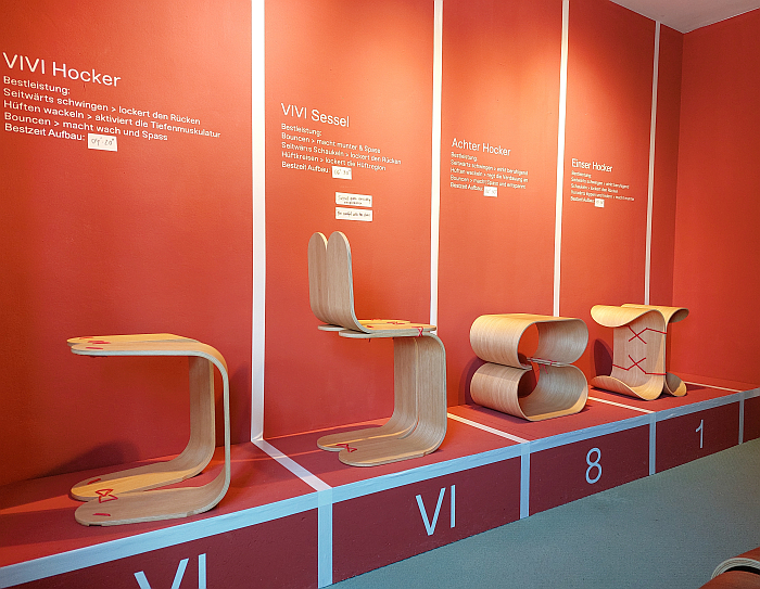 The MOWO - Move with VIVI and CC collections, as seen at Vienna Design Week 2023