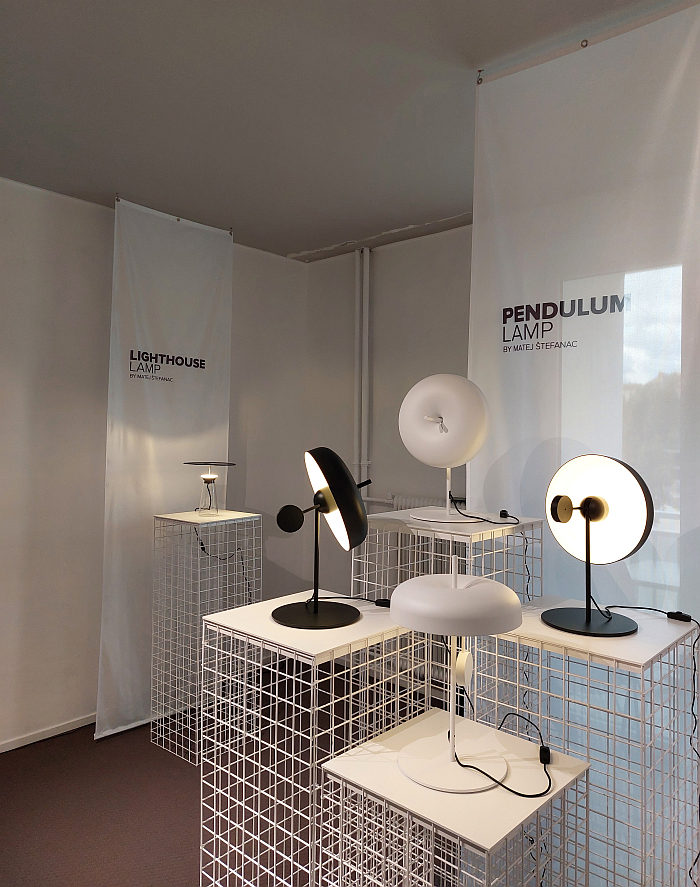 Pendulum Lamp by Matej Štefanac, as seen at Vienna Design Week 2023