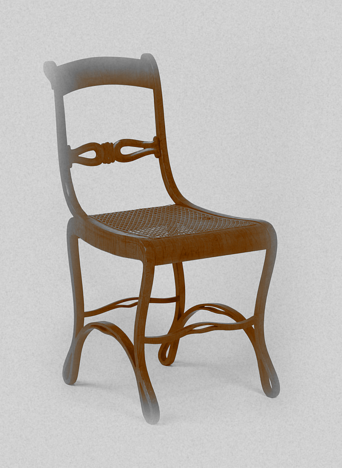 An example of a Boppard Chair by Michael Thonet (original photo from the Historia Supellexalis)