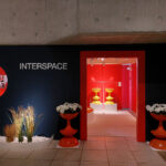 A recreation of the entrance to Interspace, London, as seen at Nanna Ditzel. Taking Design to New Heights, Trapholt, Kolding