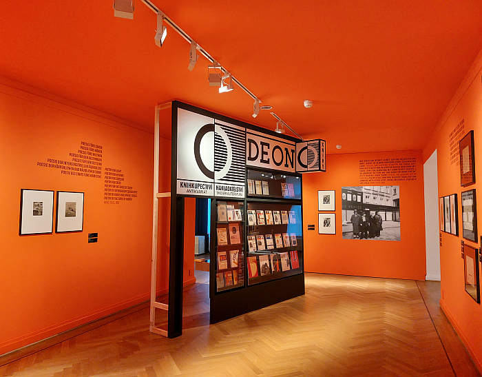 A discussion on the Odeon publishing house/bookshop and Poetism, as seen at Hej rup! The Czech Avant-Garde, Bröhan Museum, Berlin