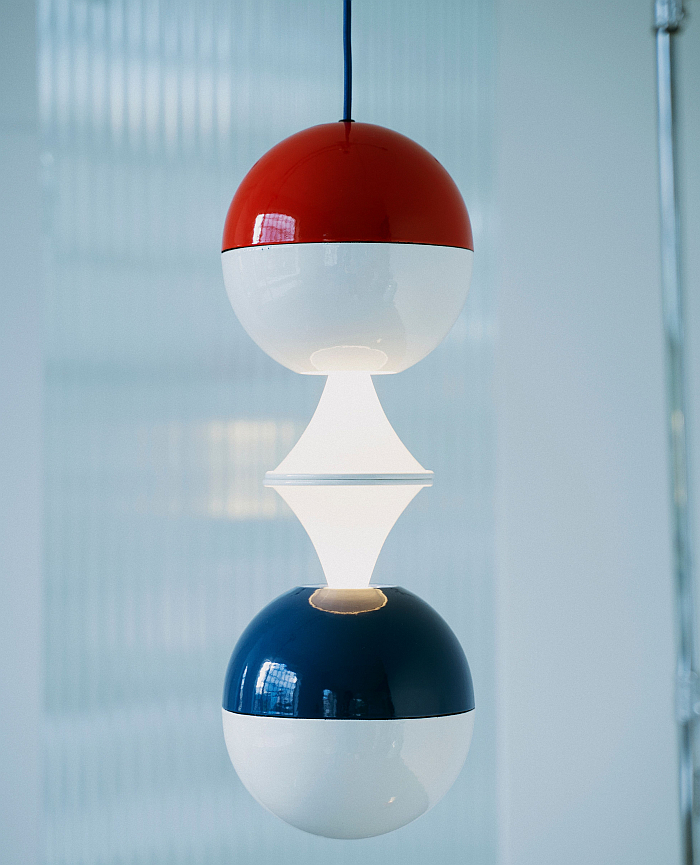 Roly-Poly lamp by Annabella Hevesi / Line and Round through Self and Scope (Photo Artúr Ekler)