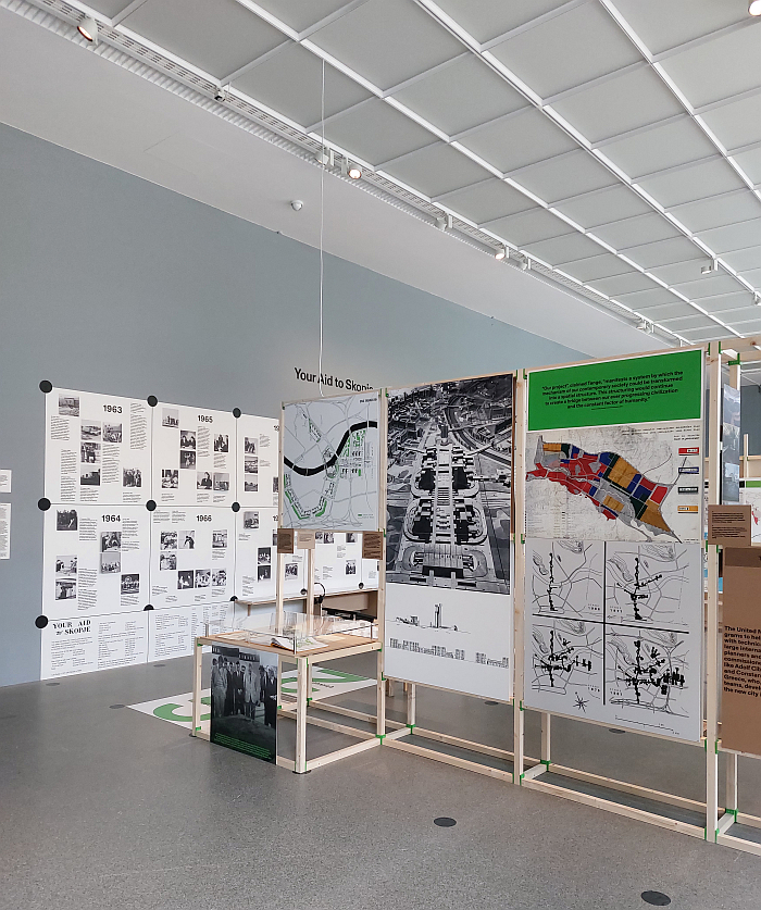 An introduction to Kenzō Tange's plan for Skopje, North Macedonia, as seen in The Gift. Stories of Generosity and Violence in Architecture, Architekturmuseum der TU München 