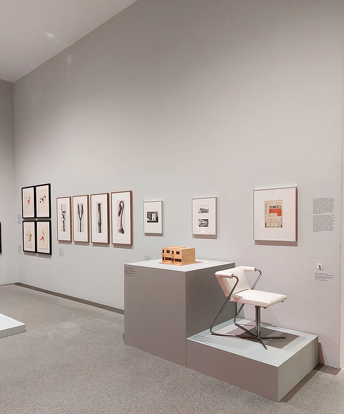 Armchair 03 by J.J.P. Oud for Metz & Co Amsterdam, 1933, amongst other works, as seen at 4 Museums – 1 Modernism, Pinakothek der Moderne, Munich