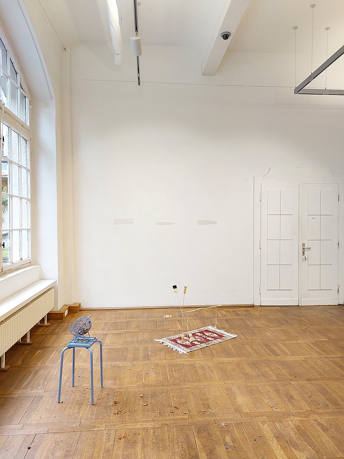 Whispers of the Urban Snails (l) and Eminönü Pier (r), two of Katharina Briksi's Sound Souvenirs, as seen at The Gallery as a Stage: #1 Sound, Burg Galerie im Volkspark, Halle
