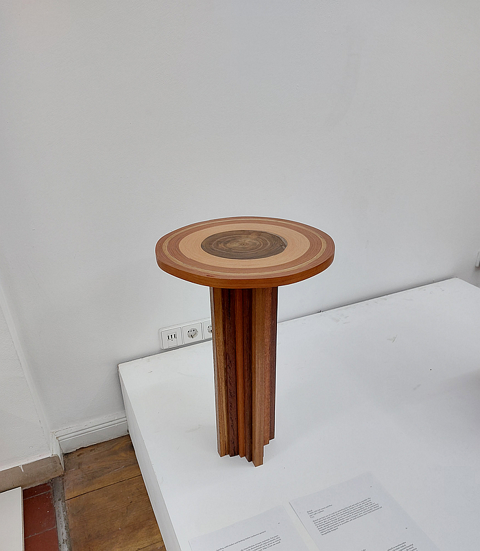 Edge side table by Angharad Summers, as seen at Angharad Summers - Berlin Re:furnished at Backhaus Projects during Berlin Design Week 2025