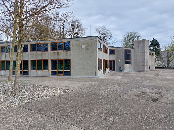 The Hochschule für Gestaltung, HfG, Ulm school building by Max Bill